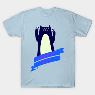 International Cat Day Cat cat club T-Shirt